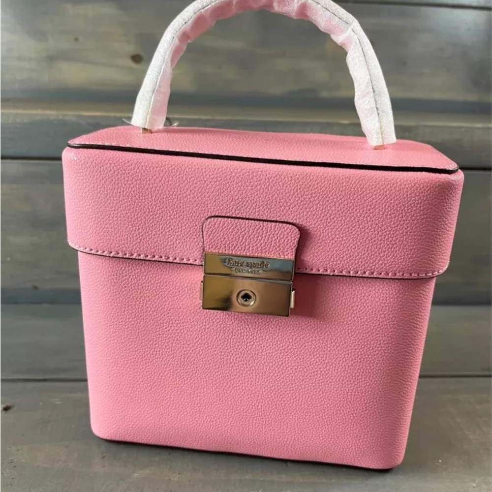 Kate Spade NEW YORK, Pink Clutch or Crossbody, Duster Included, Authentic
